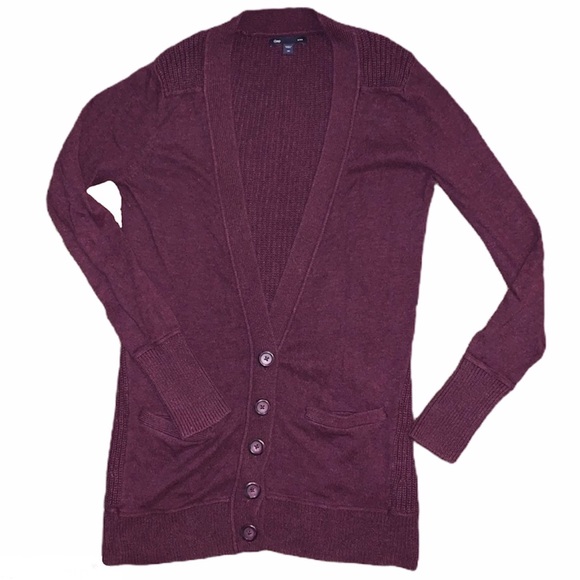 GAP Sweaters - Deep V Fall Cardigan